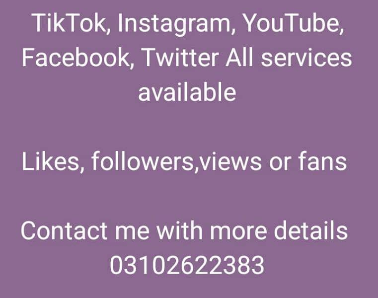 TikTok likes views follower or fans 0