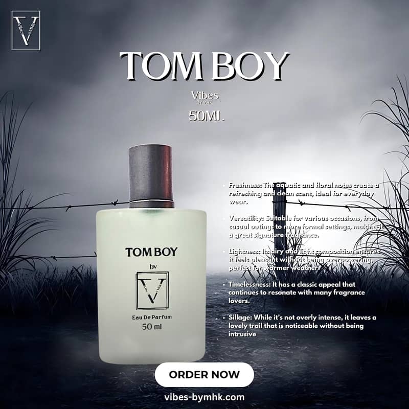 Tom Boy Perfume Inspired By Issey Miyake (l’eau d’issey pour homme) 8