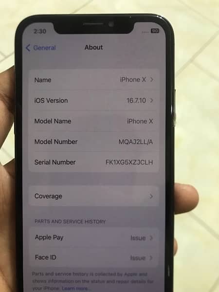 iPhone X non pta 64 gb 8