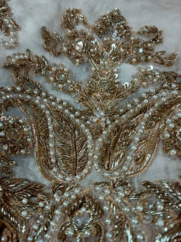 Nikkah walima and party wear dress nakshi tabka work hand made 3