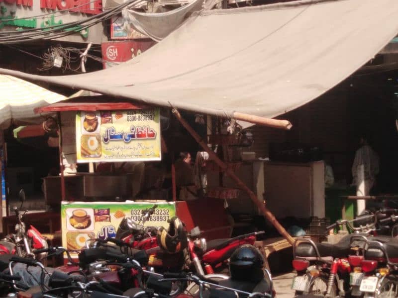 Tea paratha stall 1