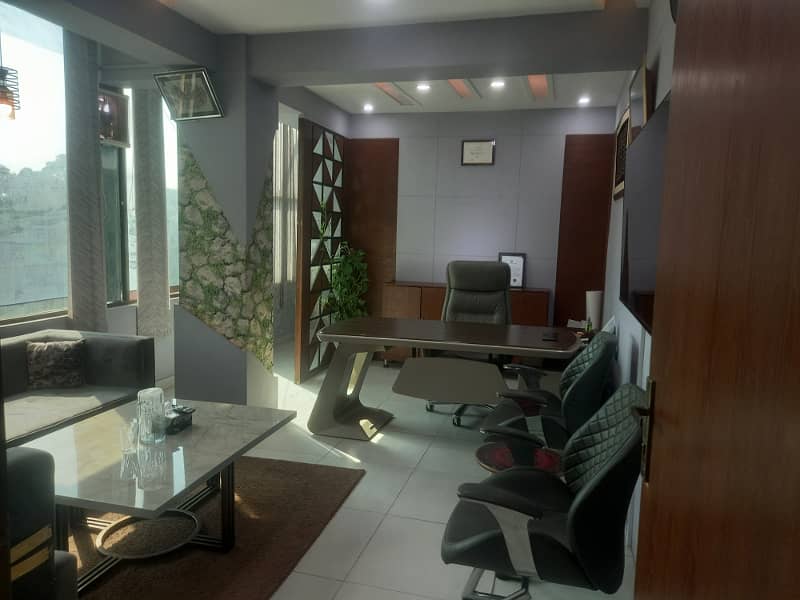 Blue area office 1700 square feet fully furnished for Rent 0