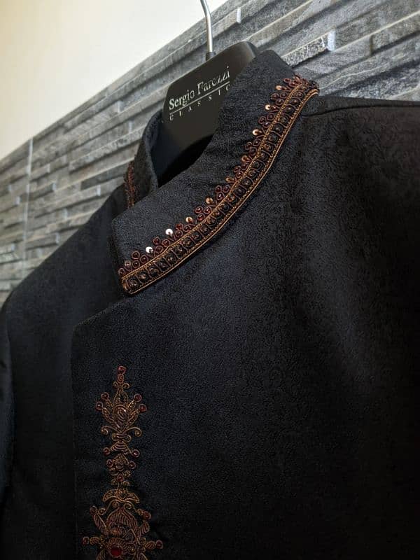 Amir Adnan Sherwani with inner kurta 1