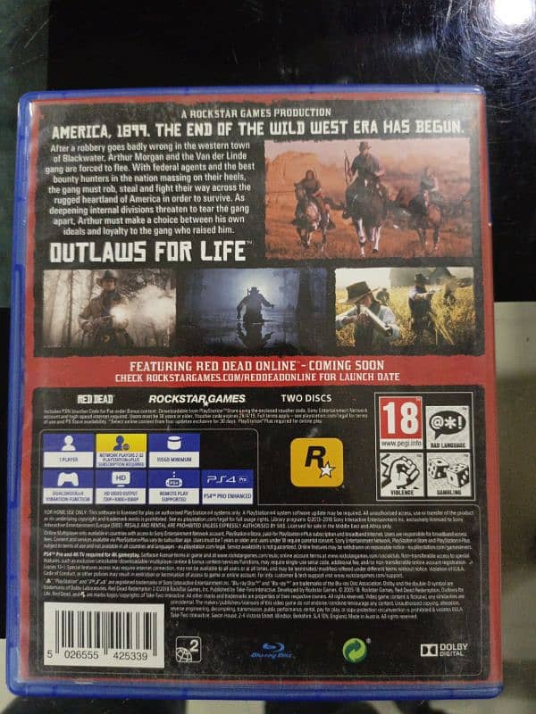 Red Dead Redemption 2. . . 10/10 condition. . . 3