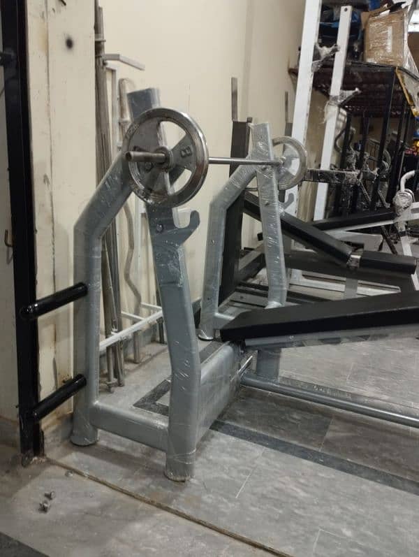 4 station multi station butterfly lat pull down multigym gym rowing 3