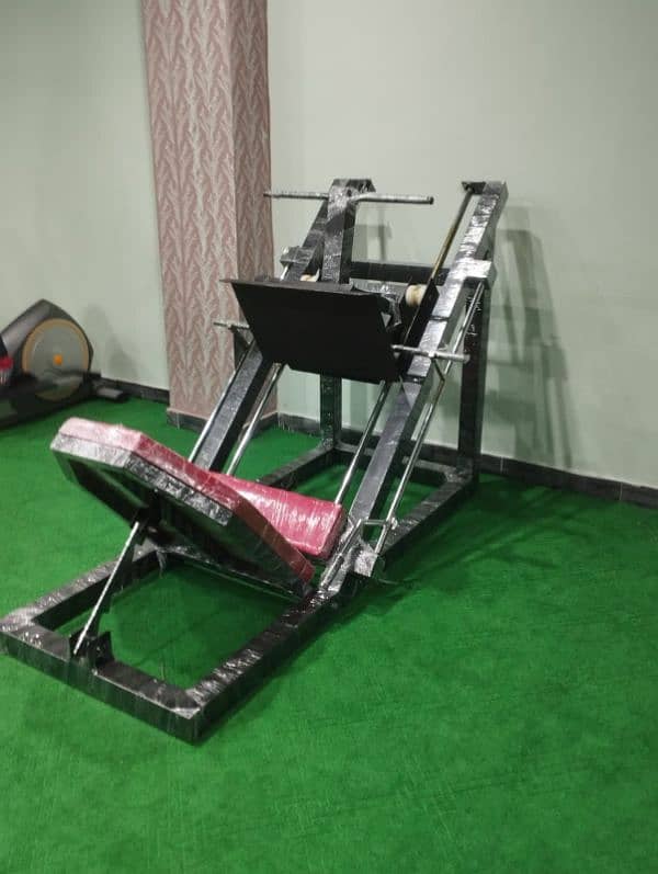 4 station multi station butterfly lat pull down multigym gym rowing 11