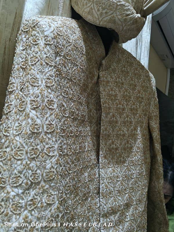 Sherwani suit and khussa 1