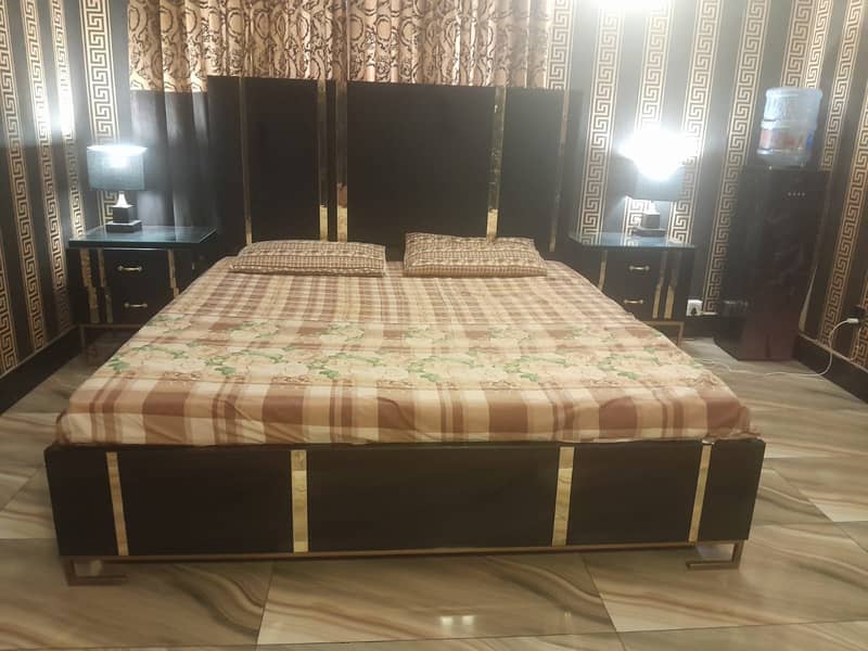 Bed Set with Celeste Mattress for sale in Karachi 0