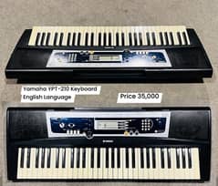 Yamaha YPT-210 Keyboard Casio, Piano, Acoustic, Electric, Bass,Nylon