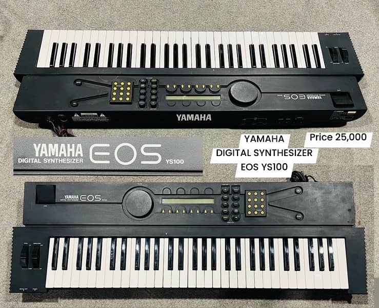 Yamaha YPT-210 Keyboard Casio, Piano, Acoustic, Electric, Bass,Nylon 7