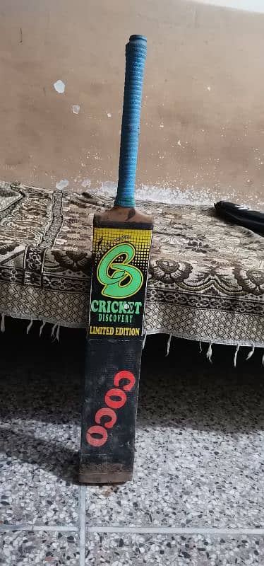 Two cricket bats real coconut wood 1