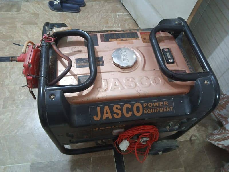 jasco 3.5 kva new 2 time used 2