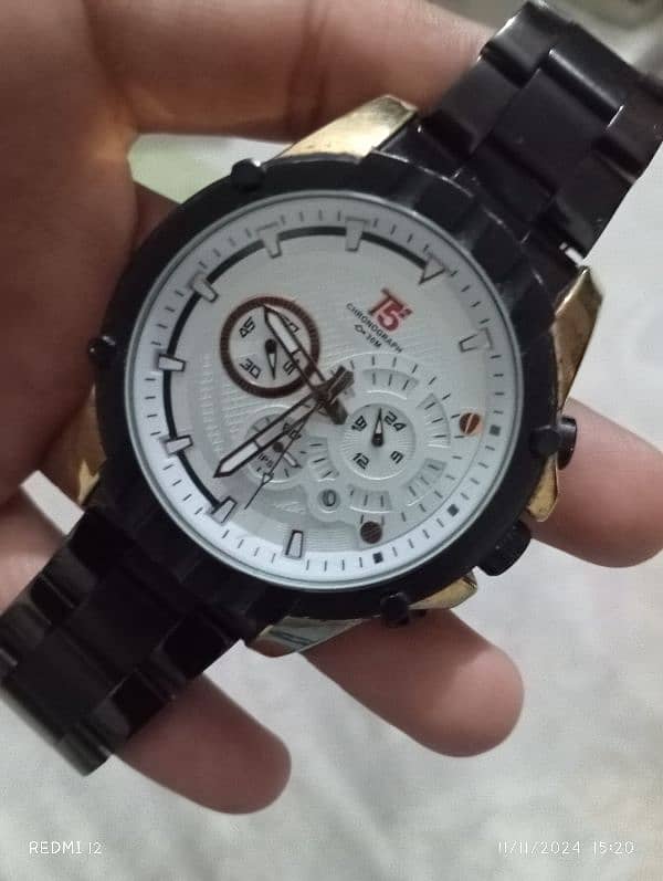 T5 sports original chronograph watch new condition 2