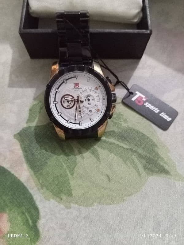 T5 sports original chronograph watch new condition 6