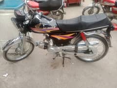 Honda CD 70 Black Colour