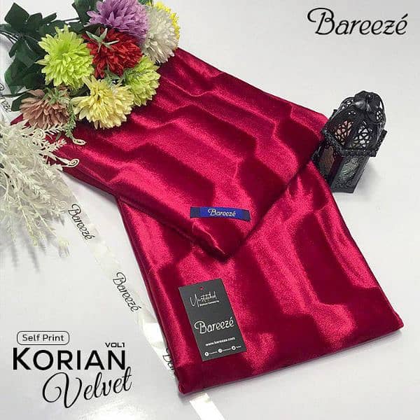 Korean 3D velvet 2 PC collection 03260317882 0