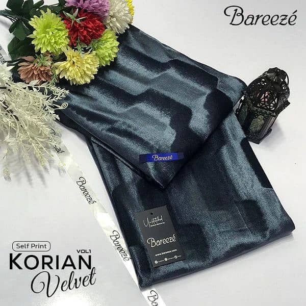 Korean 3D velvet 2 PC collection 03260317882 5