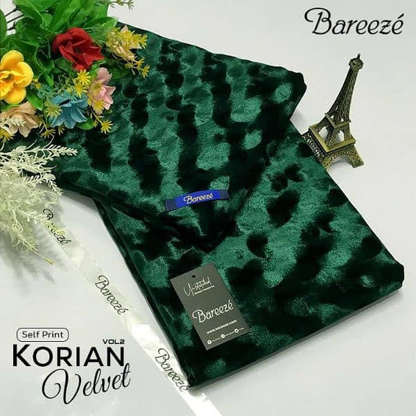 Korean 3D velvet 2 PC collection 03260317882 6