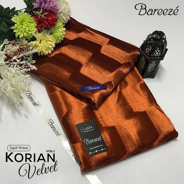 Korean 3D velvet 2 PC collection 03260317882 8