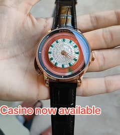 Casino watch design like Jacob and co.