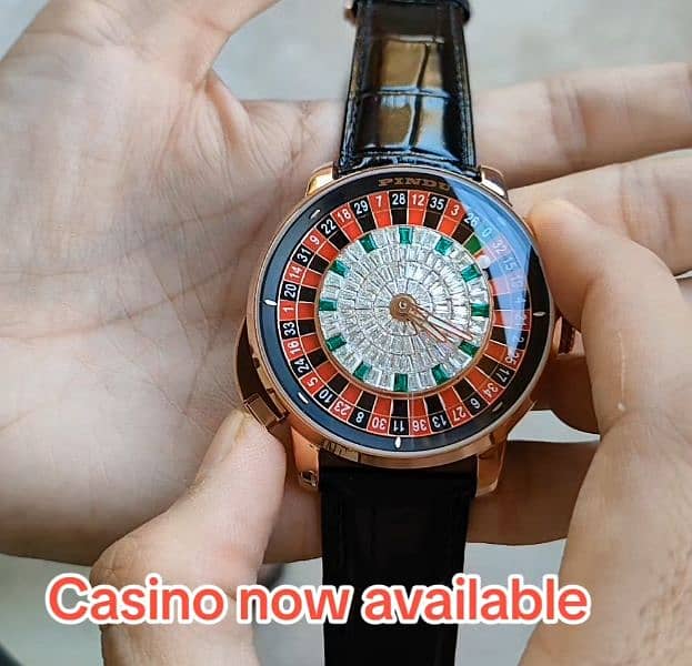 Casino watch design like Jacob and co. 1