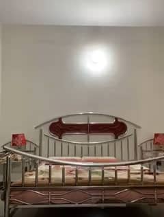 stainless steel bedset