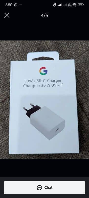 Google pixel charger 20w 30w orignal 4