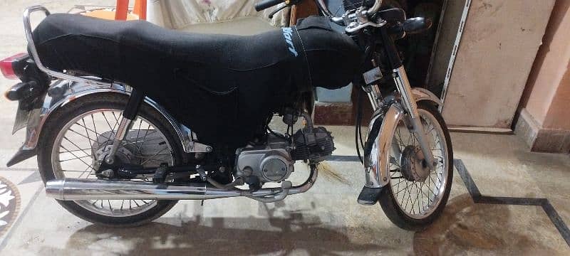 honda cd 70 2024 model 4 months running 2