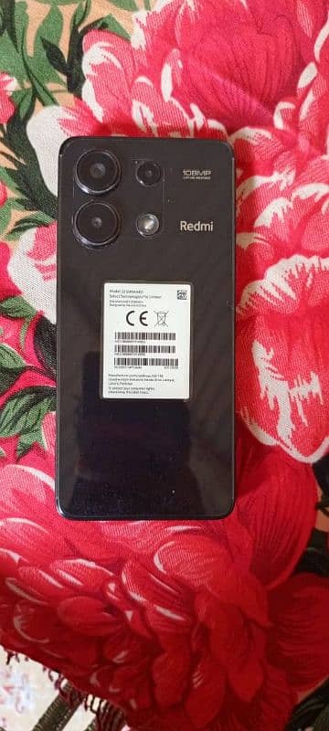 Redmi note 13 10/10 Condition 8+4 Ram 256gb 0