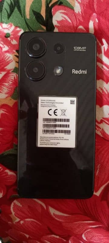 Redmi note 13 10/10 Condition 8+4 Ram 256gb 1