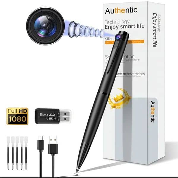 mini pen camera FHP 1080P 0