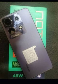 INFINIX note 30 complete box zero condition 10/10