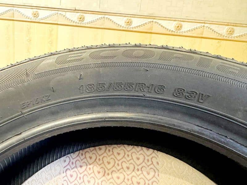 Swift GLX original tyres 2