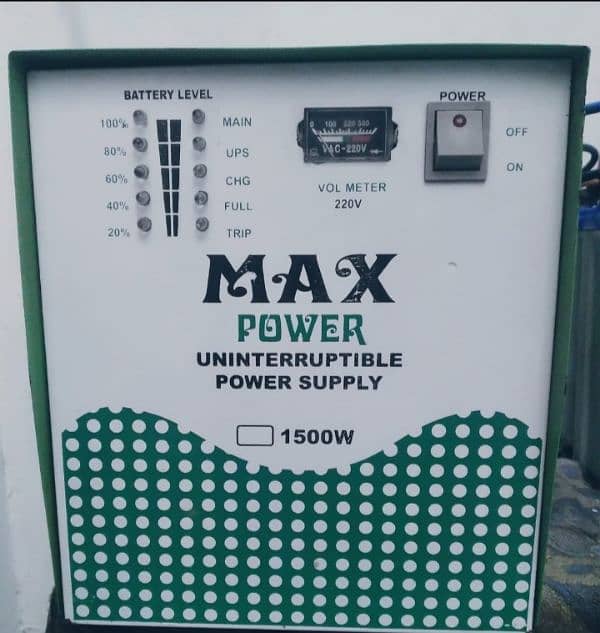 Max Power Uninterruptible power Supply 3000 w 24 watt 0