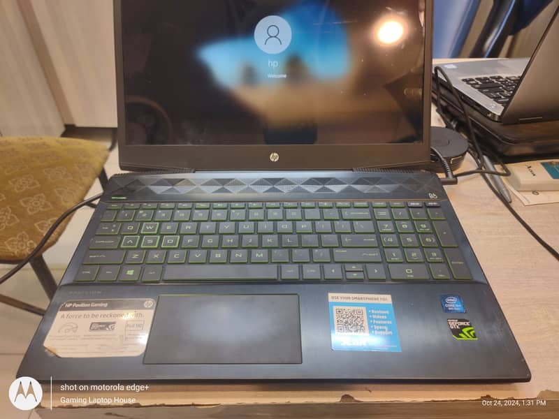 HP Pavilion 15 gaming laptop 1