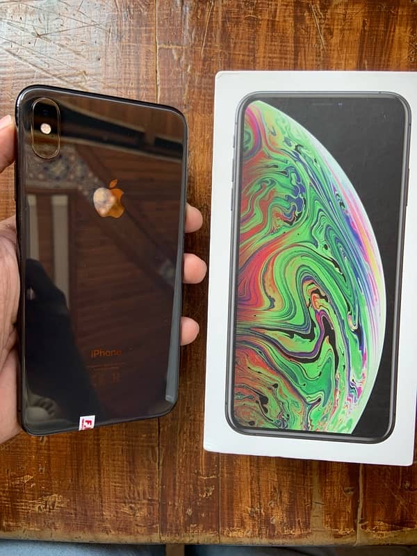 iphone xs max 64 gb pta aproved 3