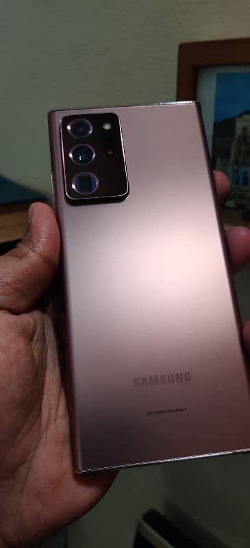 Samsung Note 20 Ultra 12/256 PTA Approved with Box and Charger 3