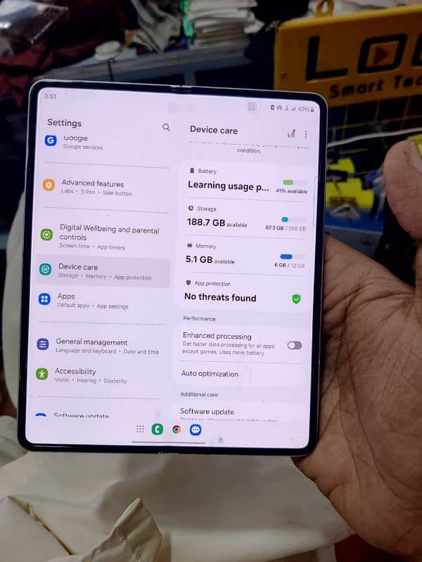 Samsung Z fold 3 Official approved 8