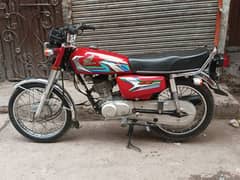 Honda 125 urgent sell 2023 model red color all original