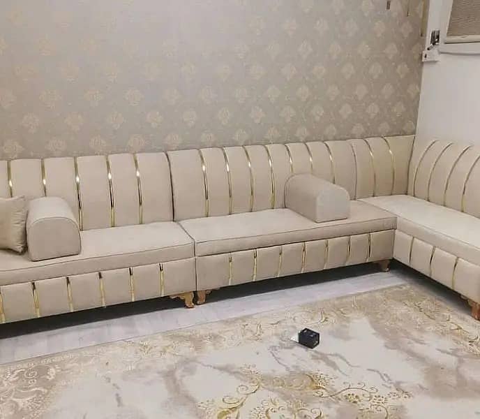 U shape sofa/L shape sofa/8 seater sofa/wooden sofa/luxury sofa set 4