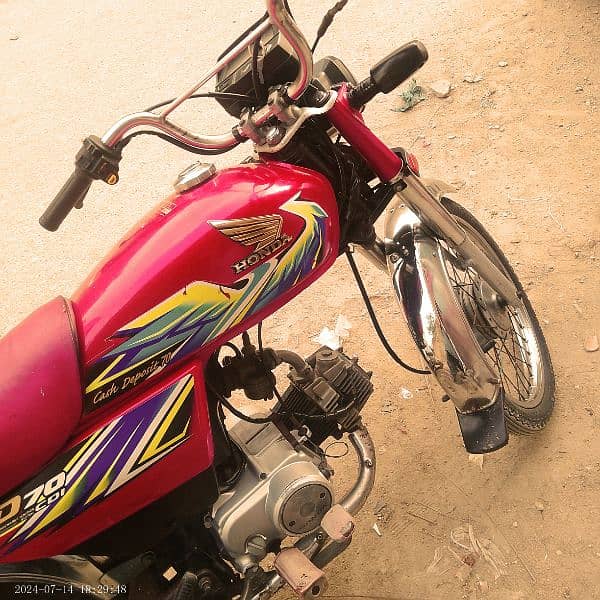 Honda CD70 Clifton block 5 2 Talwar 2