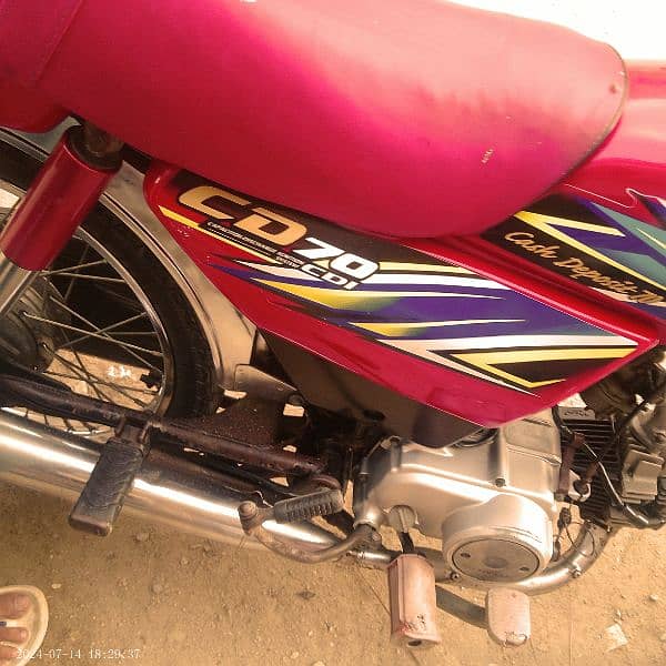 Honda CD70 Clifton block 5 2 Talwar 4