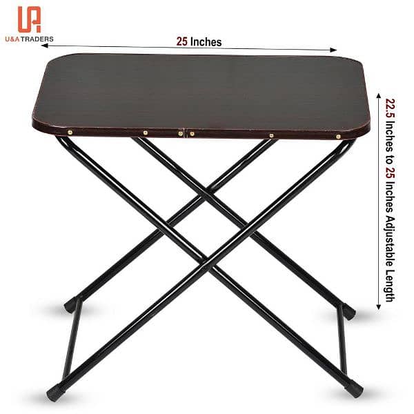 1 PCs foldable and adjustable coffee table 3