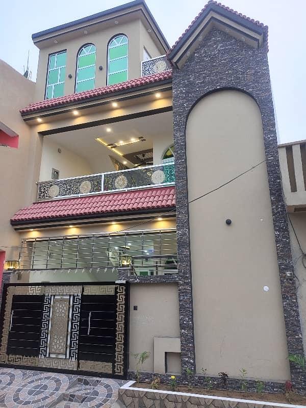 5 Marla New Double Storey House Sale Hanif Marriage Hall Misryal Road 0