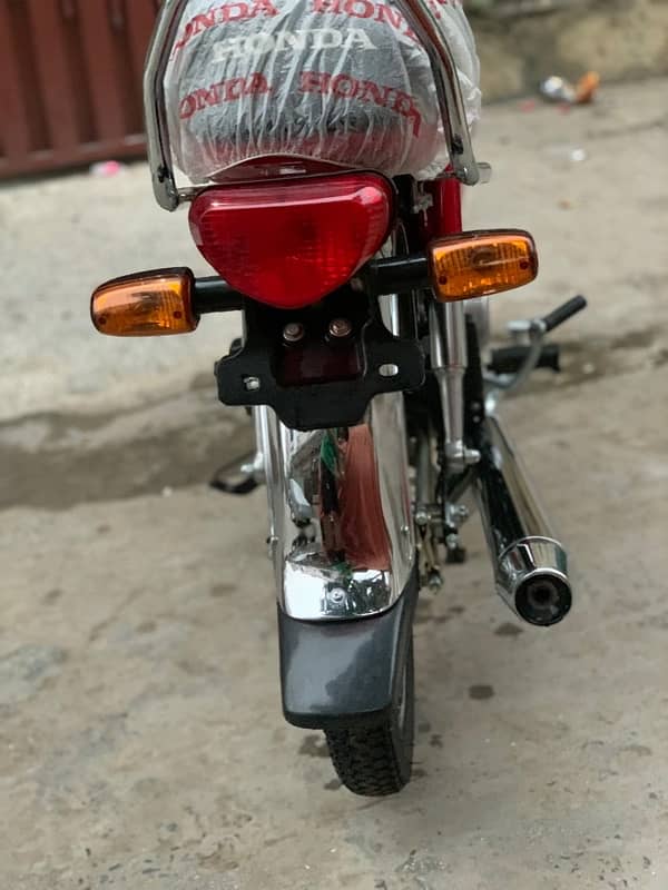 HONDA CD 70 APPLIED FOR ZERO METER CONDITION 2