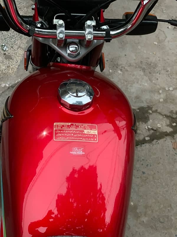 HONDA CD 70 APPLIED FOR ZERO METER CONDITION 12