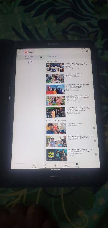 samsung tablet A6 0