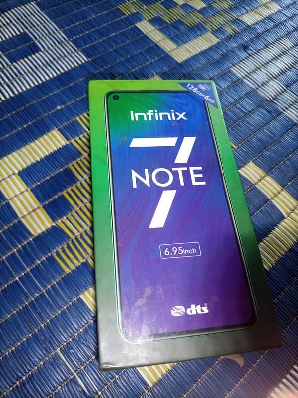 Infinix note 7 with box 0