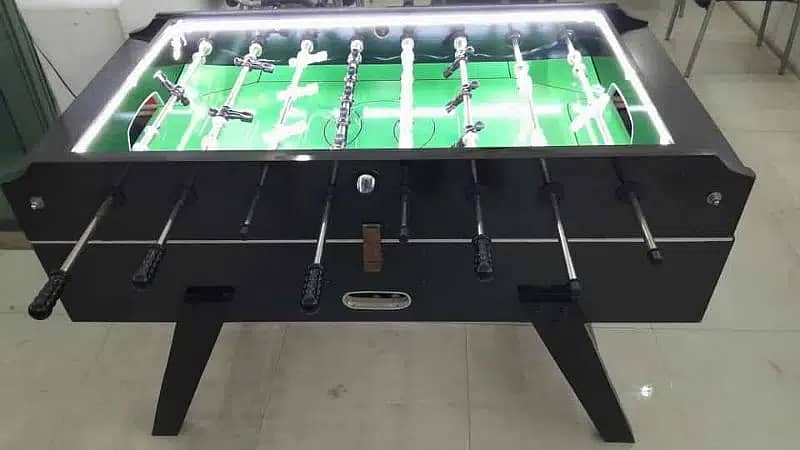 FOOTBALL GAME , FOSSBALL , TABLE TENNIS , ROD GAME , SNOOKER TABLE 2