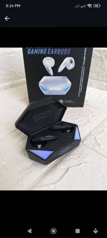 Earbuds Amgras A8 Pro original with box 0